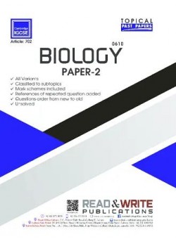 O/L Biology Paper 2 IGCSE (Topical)  - Article No. 702